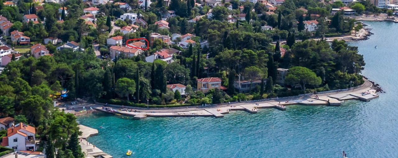 Apartment Aquamarin, Blizu Mora S Pogledom Na More, Za Do 6 Osoba Malinska Eksteriør billede